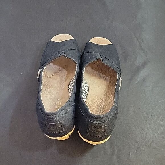 TOMS CLASSIC CANVAS WEDGE SANDAL - Picture 7 of 16